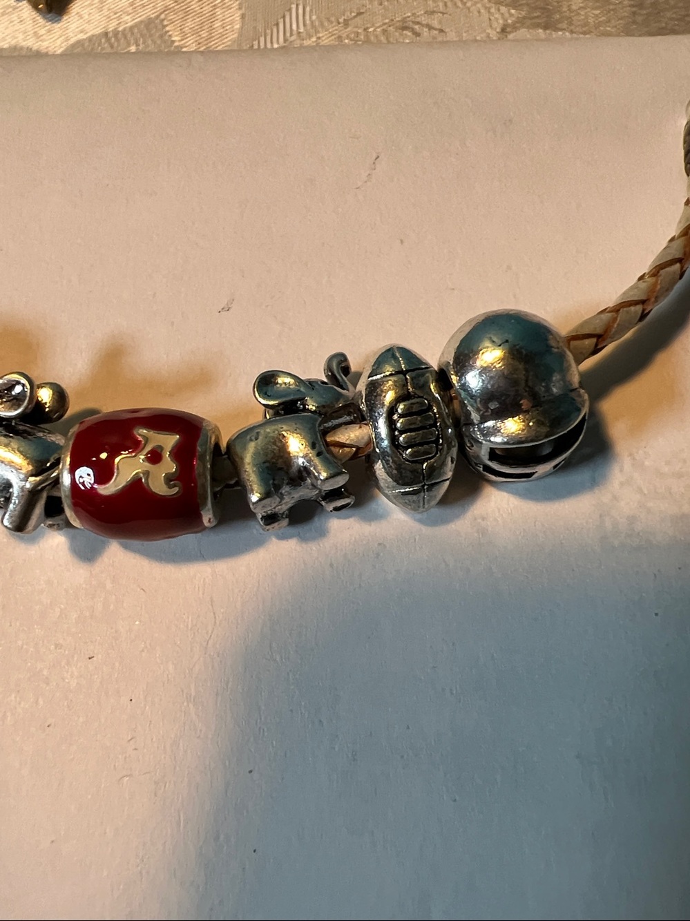 Alabama Crimson Tide Bracelet charms - Picture 3 of 4